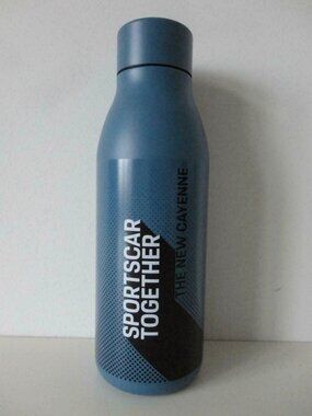 NIB PORSCHE Stainless Steel Water Drinking Bottle - Sportscar Together Cayenne